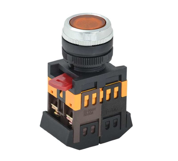 Кнопка ABLFS-22 жел. 1з+1р ИЭК BBT30-ABLFS-K05