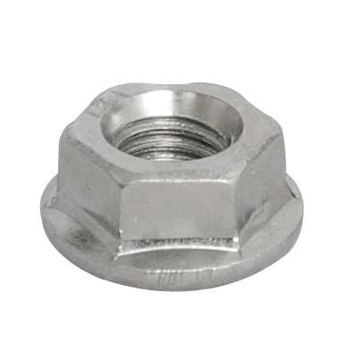 Гайка со стопорным буртом М8 IEK CLP1M-N-8-2