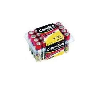 Элемент питания алкалиновый AA/LR6 1.5В Plus Alkaline LR6-PB24 (уп.24шт) Camelion 6752