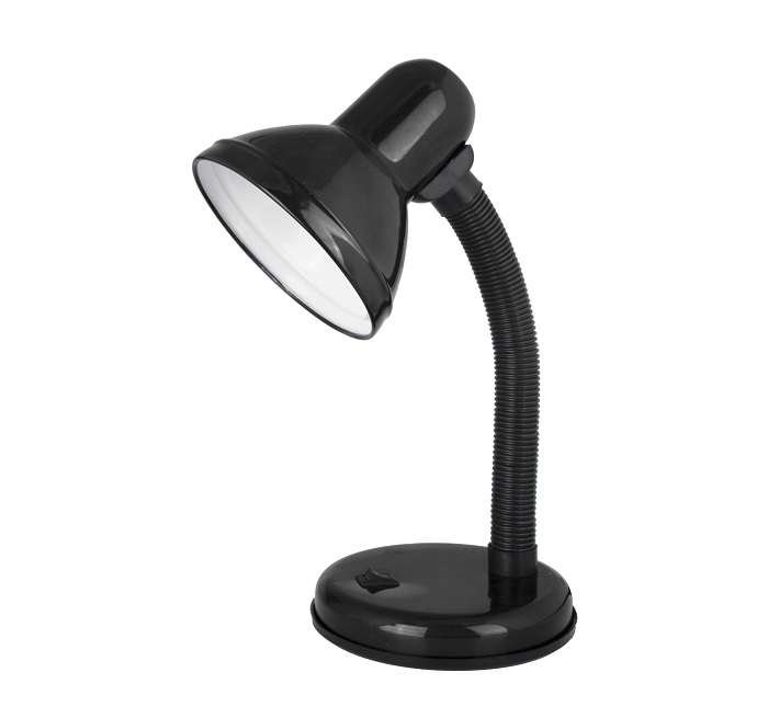 Светильник UF-301P С02 настол. 230В 60Вт черн. Ultraflash 12368