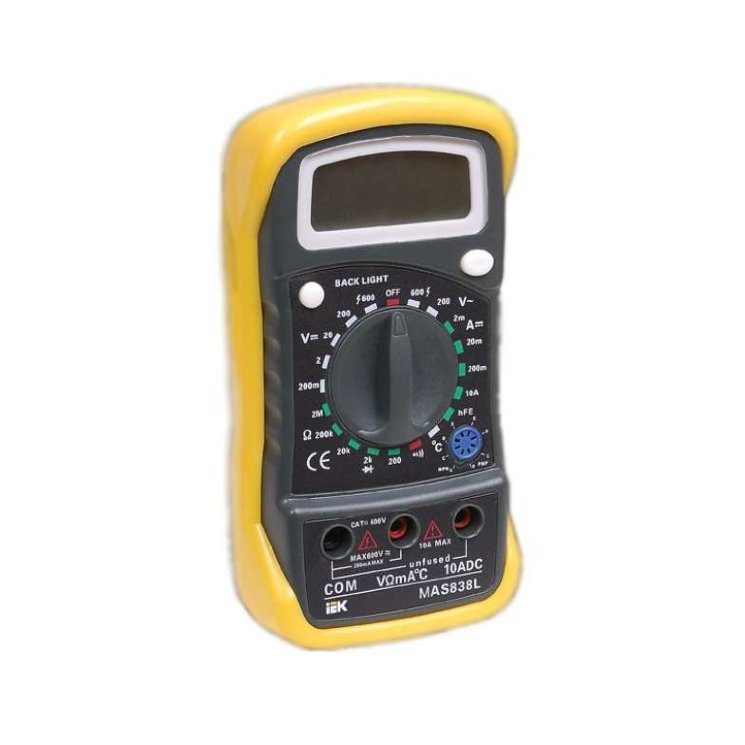 Мультиметр цифровой Master MAS830L IEK TMD-3L-830
