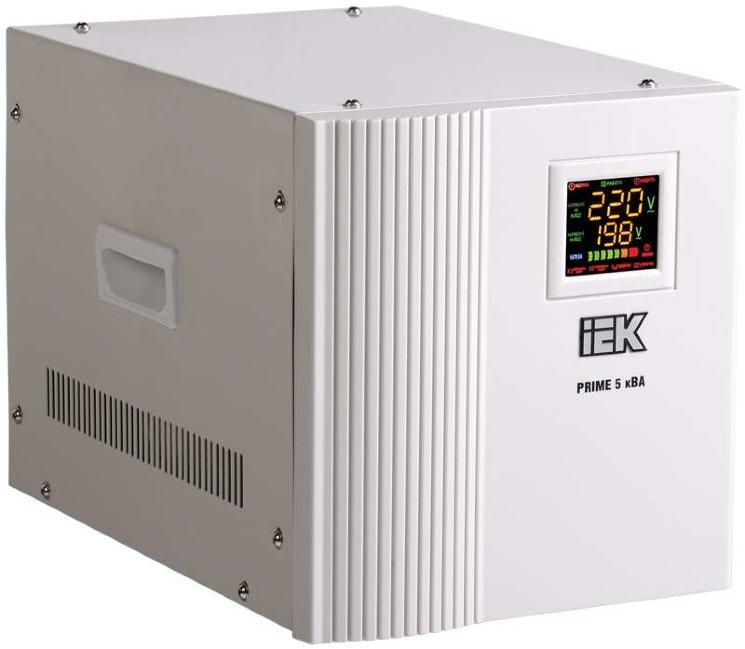 Стабилизатор напряжения Prime 5кВА переносной ИЭК IVS31-1-05000