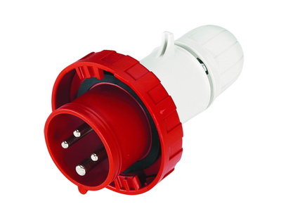 Вилка эл. каб. 63А 3P+E 400В IP67 ДКС DIS2186336