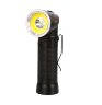 Фонарь LED51519 LED 3W+3W COB+red 4 реж. 3XLR03 в компл. алюм. откр. блистер черн. Camelion 13363