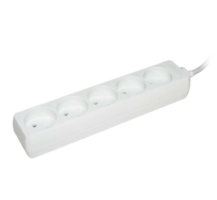 Удлинитель 5х3м без заземл. 10А IP20 У5 2P 250В ПВС 2х0.75 IEK WYP10-06-05-03-N