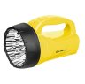 Фонарь аккумуляторный LED3819CSM 9LED + 12SMD 2 режима аккум. SLA 220В желт. Ultraflash 12102/12860