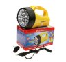 Фонарь аккумуляторный LED3819CSM 9LED + 12SMD 2 режима аккум. SLA 220В желт. Ultraflash 12102/12860