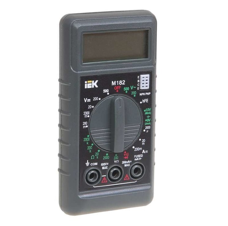 Мультиметр цифровой Compact M182 IEK TMD-1S-182