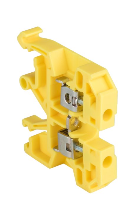Колодка клеммная JXB-2.5/35 (25а) жел. EKF plc-jxb-2.5/35y