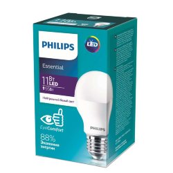 Лампа светодиодная ESS LEDBulb 11Вт E27 4000К 230В 1CT/12RCA Philips 929001962987 / 871869961620500