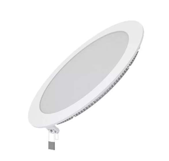 Светильник светодиодный Slim ДВО 18Вт 4000К IP20 1350лм 180-265В d210мм 225х22мм кругл. встраив. монтажный GAUSS 939111218