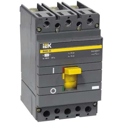 Выключатель автоматический 3п 160А 35кА ВА 88-35 IEK SVA30-3-0160