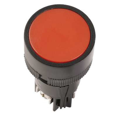 Кнопка SB-7 "Стоп" d22мм 1з+1р 240В красн. IEK BBT40-SB7-K04