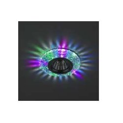 Светильник DK LD4 SL/RGB декор со светодиодной подсветкой (мультиколор) прозр. ЭРА Б0019207