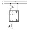 Фотореле AZ-B (выносной герметичный фотодатчик IP65 монтаж на DIN-рейке 2 модуля 230В 16А 1НО IP20)(аналог ФР-7Е) F&F EA01.001.009