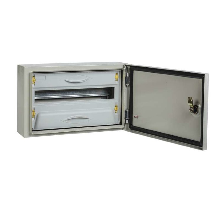 Корпус металлический ЩРн-18з-1 У2 IP54 PRO IEK MKM16-N-18-54-ZU
