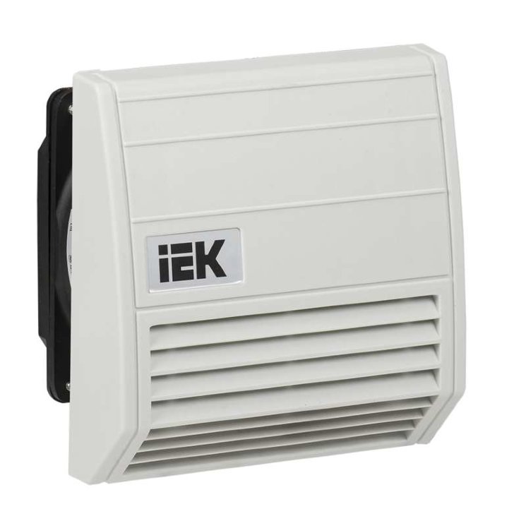 Вентилятор с фильтром 21куб.м/час IP55 IEK YCE-FF-021-55