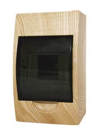 Щит ЩРН-П-4 IP41 светлое дерево PROxima EKF pb40-n-4-light
