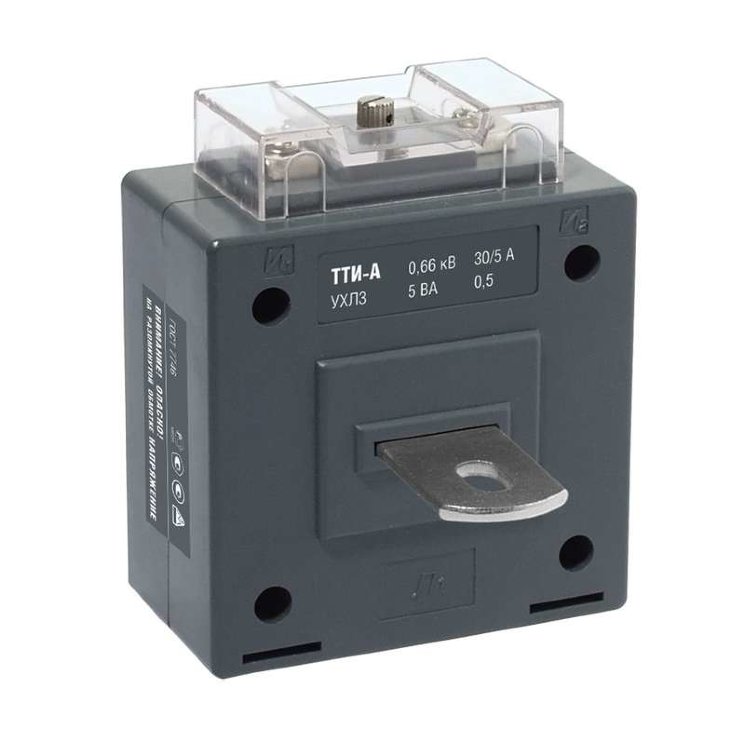 Трансформатор тока ТТИ-А 250/5А кл. точн. 0.5S 5В.А ИЭК ITT10-3-05-0250