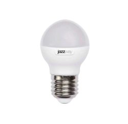 Лампа светодиодная PLED-SP-G45 7Вт шар 5000К холод. бел. E27 540лм 230В JazzWay 1027887-2