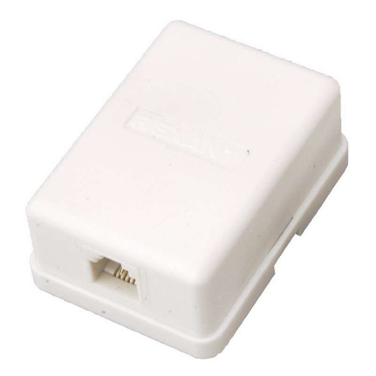 Розетка телефонная 1-м RJ11 6P2C PROCONNECT 03-0001-4