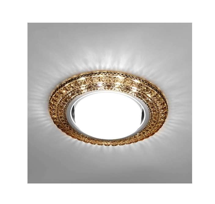 Светильник Emilia LED 53 3 76 полимер со светодиод. подсветкой GX53 чайн. ИТАЛМАК IT8698