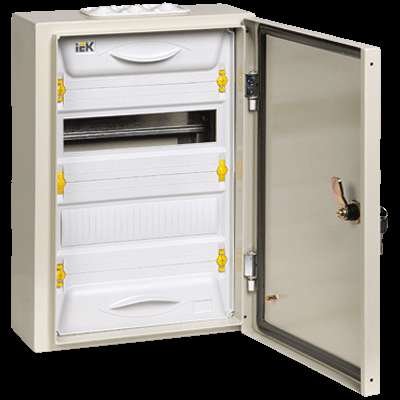 Корпус металлический ЩРн-24з-1 IP54 "UNIVERSAL" IEK MKM11-N-24-54-Z-U