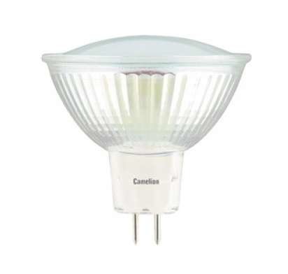 Лампа светодиодная LED3-JCDR/845/GU5.3 3Вт 4500К бел. GU5.3 235лм 220-240В Camelion 11368