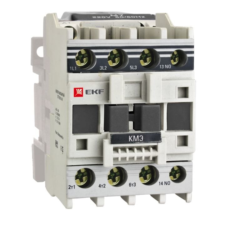 Контактор КМЭ 12А кат. 380В AC 1НО EKF ctr-s-12-380