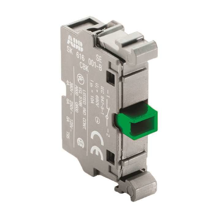 Блок контактов MCB-10 фронт. монтаж 1НО ABB 1SFA611610R1001