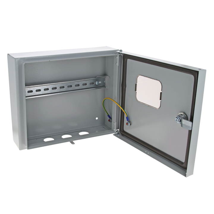 Щит ЩУ-1/1-0 (250х300х100) счетчик на DIN-рейку IP54 EKF mb54-1E