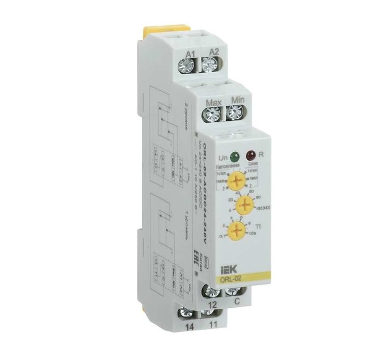 Реле наполн./дренаж ORL 24-240В AC/DC IEK ORL-02-ACDC24-240V