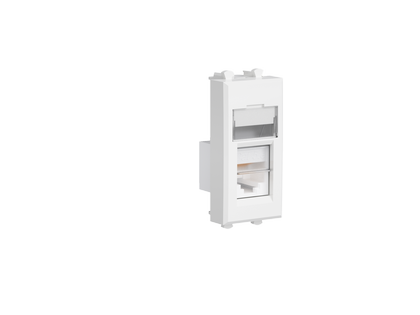 Розетка компьютерная 1мод. Avanti "Белое облако" RJ45 кат.6 модульная DKC 4400291