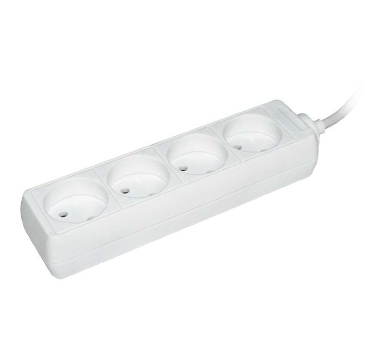 Удлинитель 4х3м без заземл. 10А IP20 У4 2P 250В 2х0.75 IEK WYP10-06-04-03-N