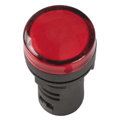 Лампа светосигнальная AD22DS d22мм 24В AC/DC красн. IEK BLS10-ADDS-024-K04