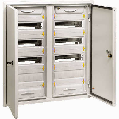Корпус металлический ЩРв-2х48з-1 36 IP31 "UNIVERSAL" IEK MKM12-V-2X48-31-Z-U