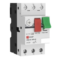 Выключатель автоматический для защиты двигателя АПД-32 1.0-1.6А EKF apd2-1.0-1.6