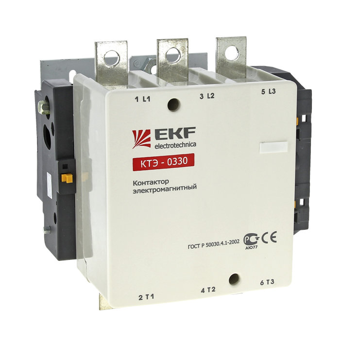 Контактор КТЭ 265А кат. 230В AC 1НО EKF ctr-b-265