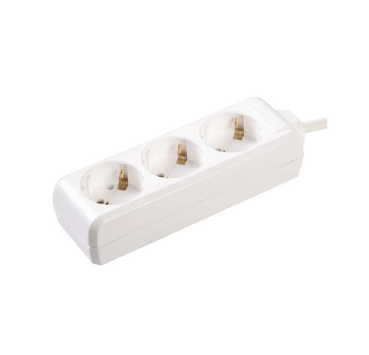 Удлинитель 3х1.5м с заземл. 16А IP20 У03 2P+PE 250В 3х1 IEK WYP10-16-03-01-Z-17