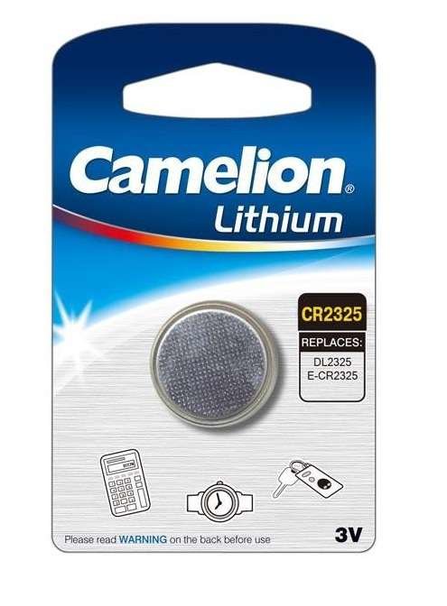 Элемент питания литиевый CR2325 BL-1 (блист.1шт) Camelion 5112