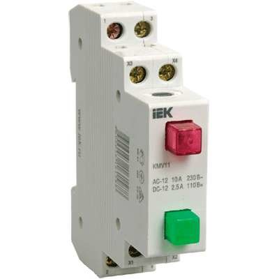 Кнопка управления модульная КМУ 11 IEK MBD10-11-K51