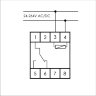 Реле времени PCZ-521 16А 24-264В AC/DC 1 перекл. IP20 1 канал-125 пар включ./выключ. суточн./недел. циклы монтаж на DIN-рейке F&F EA02.002.001