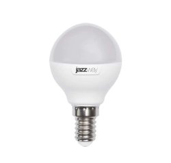 Лампа светодиодная PLED-SP 9Вт G45 шар 5000К холод. бел. E14 820лм 230В JazzWay 2859600A