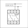 Реле времени астрономическое PCZ-527 2х16А 24-264В AC/DC 2 переключ. контакта IP20 2 канала монтаж на DIN-рейке F&F EA02.002.006