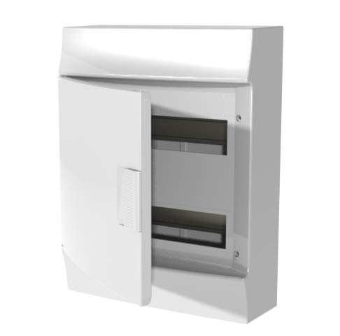 Бокс настенный Mistral41 24М непрозр. дверь (с клемм.) ABB 1SPE007717F9973