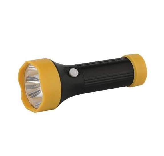 Фонарь 5002-ТН 4LED 1 режим 3хR03 черн. (блист.-пакет) Ultraflash 11785