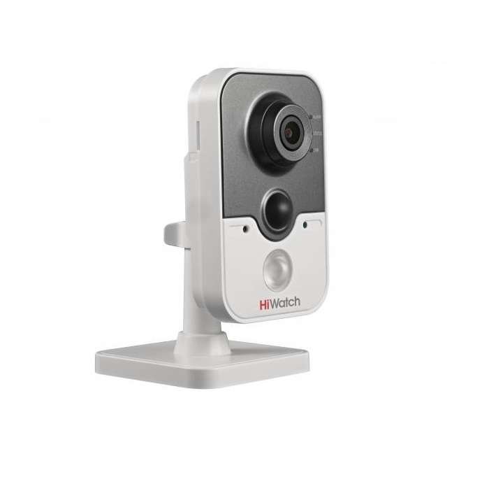 Камера-IP DS-I114W (2.8мм) 1Мп внутренняя c ИК-подсветкой до 10м и Wi-Fi HiWatch 00-00001402