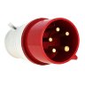 Вилка переносная 015 16А 3P+PE+N 380В IP44 EKF ps-015-16-380