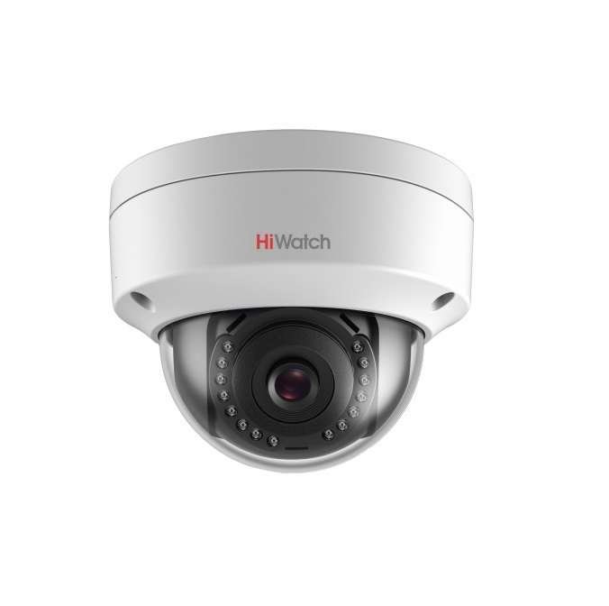 Камера-IP DS-I202 (4мм) 2Мп уличная купольная мини с ИК-подсветкой до 30м HiWatch 00-00001361