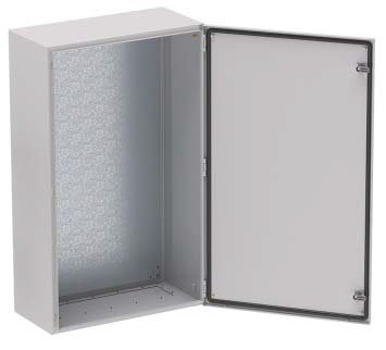 Корпус сварной навесной ST 1200х800х400мм с монтажн. панелью DKC R5ST1284